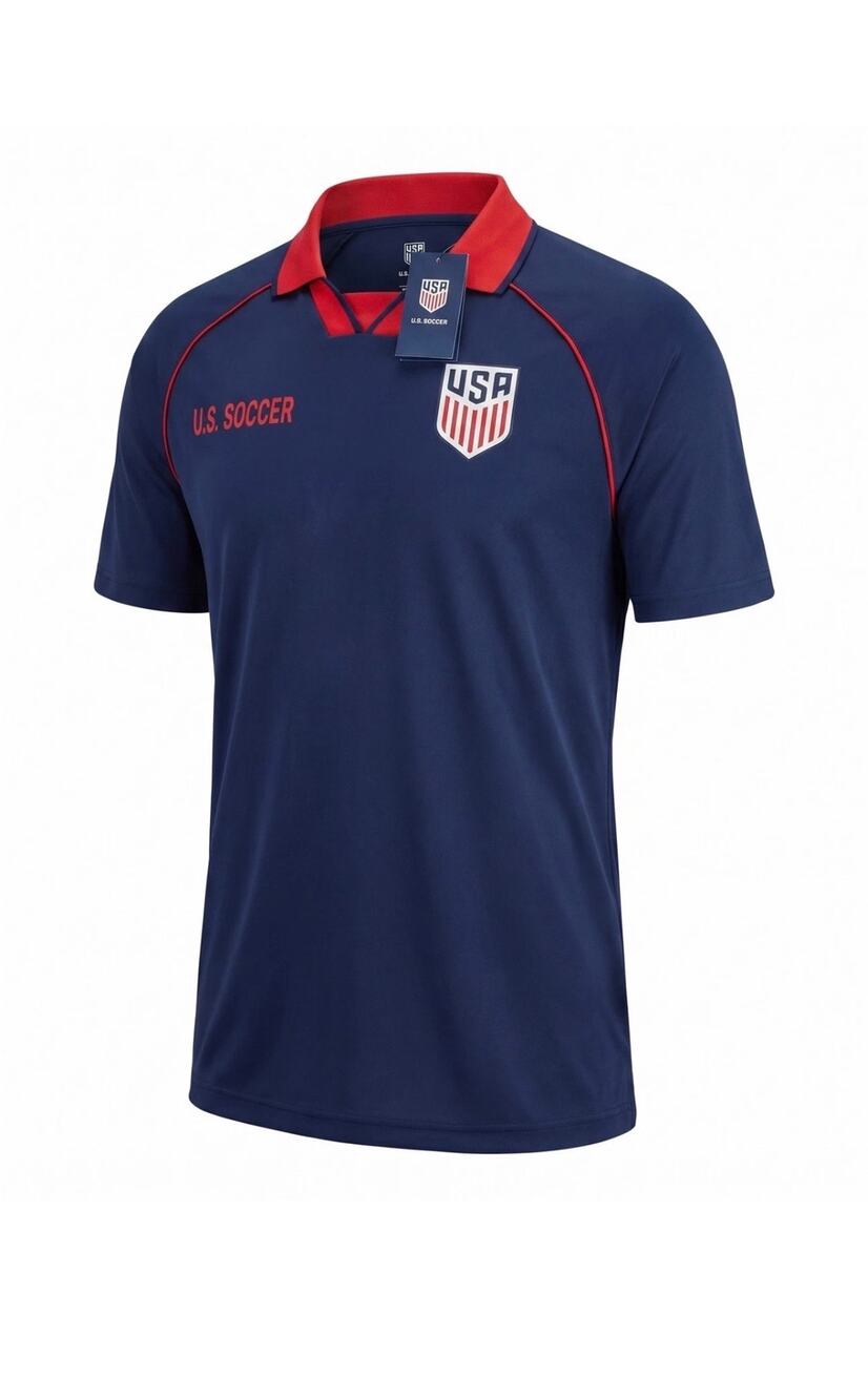 US Soccer USA Jersey Collared FIFA World Cup 26 Official Unisex Adult L